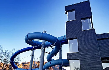 Rutschenturm der Panorama Badewelt