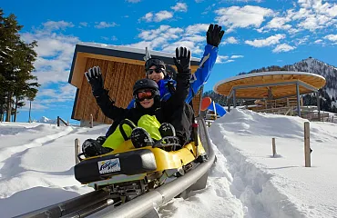 Auch im Winter ein Hit! Timoks Coaster in Fieberbrunn