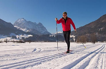 Landlaufen beim Wilden Kaiser in St. Johann in Tirol