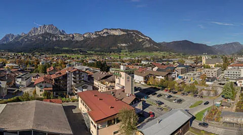 St. Johann Panorama Huber Bräu